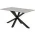 Hyeres Small Dining Table - Grey, Ceramic