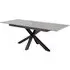 Hyeres Small Extendable Dining Table - Grey, Ceramic