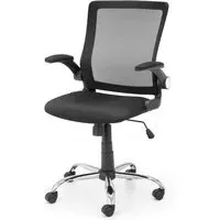 Ickett Mesh Office Chair with Lumbar Support - Black
