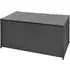 Ijaya 120cm Garden Storage Box with Gas Lift - Black, PE Rattan