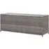 Ijaya 150cm Garden Storage Box with Bench Function - Grey, PE Rattan