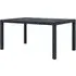 Ijaya Garden Dining Table - Anthracite, Plastic