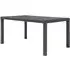 Ijaya Rectangular Garden Dining Table - Brown, Plastic