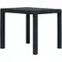 Ijaya Square Garden Dining Table - Anthracite, Plastic