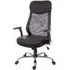 Imogen Curve Office Chair with Mesh Back - Black
