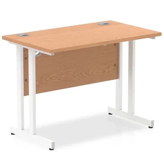 Impulse Computer Desk Cantilever Leg - Oak, MFC product