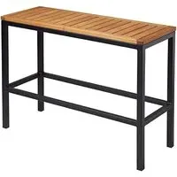 Inchture Bar Table - Natural, Robinia Wood