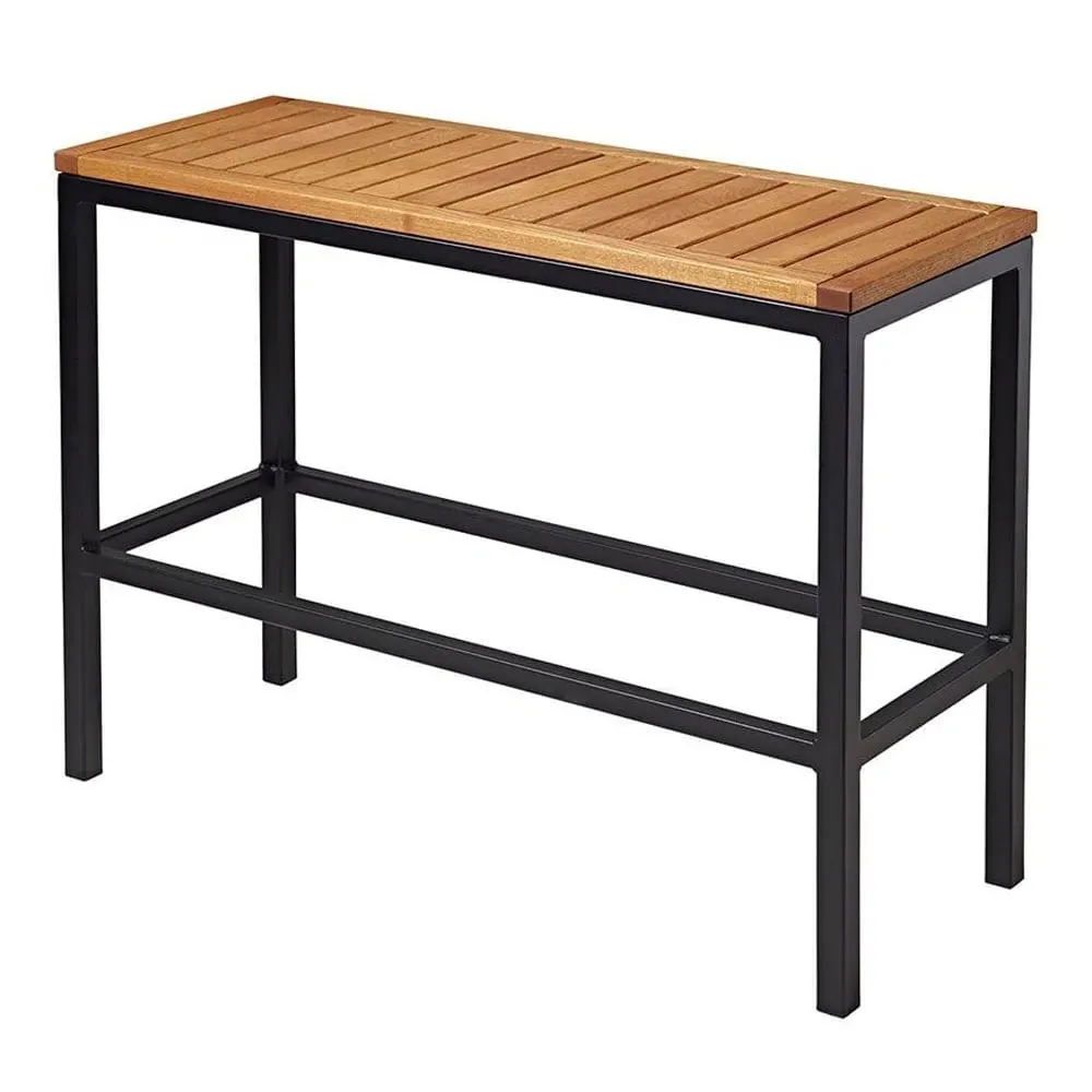 Inchture Bar Table - Natural, Robinia Wood