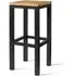 Inchture High Stool - Natural, Robinia Wood
