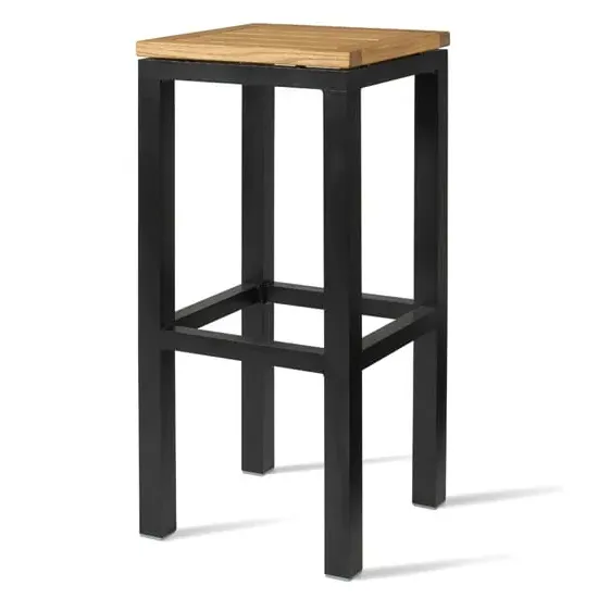 Inchture High Stool - Natural, Robinia Wood