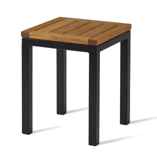 Inchture Low Stool - Natural, Robinia Wood image