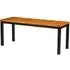 Inchture Seating Bench - Natural, Robinia Wood