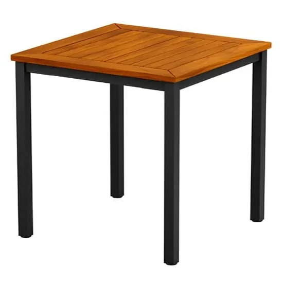 Inchture Square Dining Table - Natural, Robinia Wood