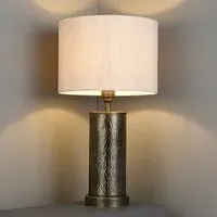 Indara Table Lamp - Natural, Bronze