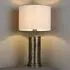 Indara Table Lamp - Natural, Bronze