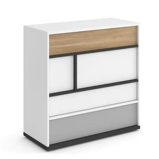 Indio Kids 5-Drawer Chest - White