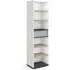 Indio Kids Bookcase with Drawer - White