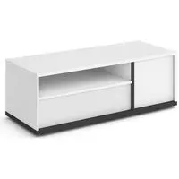 Indio Kids TV Stand with Door and Drawer - White
