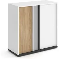Indio Kids Wooden Sideboard with 2 Doors - White