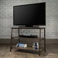 Indio TV Stand with Storage - Smoked Oak