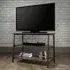 Indio TV Stand with Storage - Smoked Oak