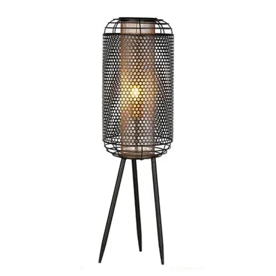 Industrial Small Floor Lamp - Black, Gold image