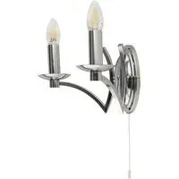 Infinity 2 Wall Light - Chrome, Metal