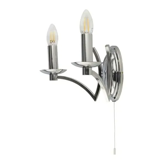 Infinity 2 Wall Light - Chrome, Metal