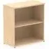 Ingle 2 Shelf Bookcase - Maple, MFC