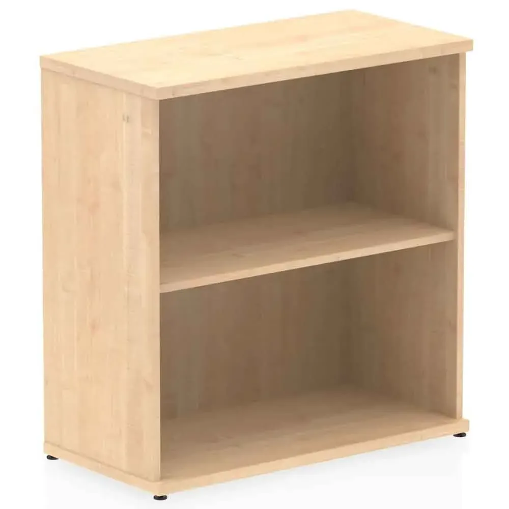 Ingle 2 Shelf Bookcase - Maple, MFC