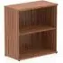 Ingle 2 Shelf Bookcase - Walnut, MFC