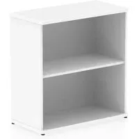 Ingle 2 Shelf Bookcase - White, MFC