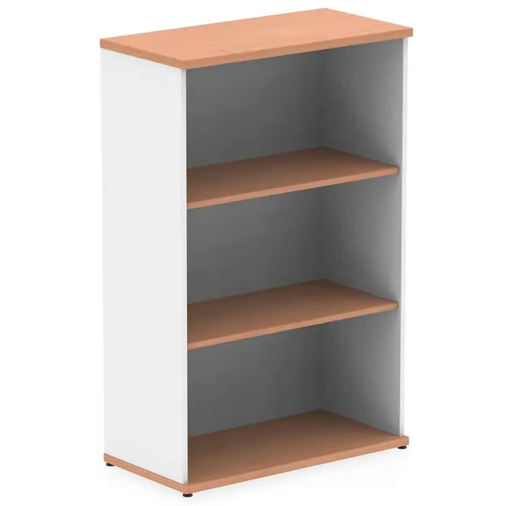 Ingle 3 Shelf Bookcase - Beech, MFC