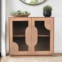 Inglewood Storage Cabinet with 2 Doors - Natural, Mango Wood alternate view