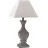 Inkier Fluted Table Lamp - Brown, Wood