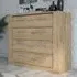 Ionia 4 Drawer Chest - Shetland Oak