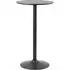 Ionia Round Bar Table - Black Ash, Wood
