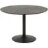Ionia Round Dining Table - Black Ash, Wood