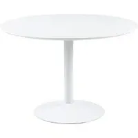 Ionia Round Dining Table - White, Wood