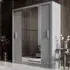 Ionia Wardrobe with 2 Sliding Doors - Matt Grey