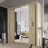 Ionia Wardrobe with 2 Sliding Doors - San Remo Oak