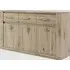 Ionia Wooden Sideboard with 3 Doors 3 Drawers - San Remo Oak