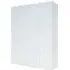 Iowa 4-Door Wardrobe with Storage - White