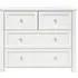 Iowa 4 Drawer Chest - White, MDF