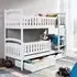 Ipswich Bunk Bed with Storage - White