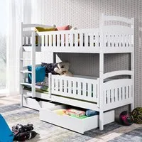 Ipswich Bunk Bed with Storage - White