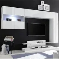 Iris Wall Entertainment Unit - White