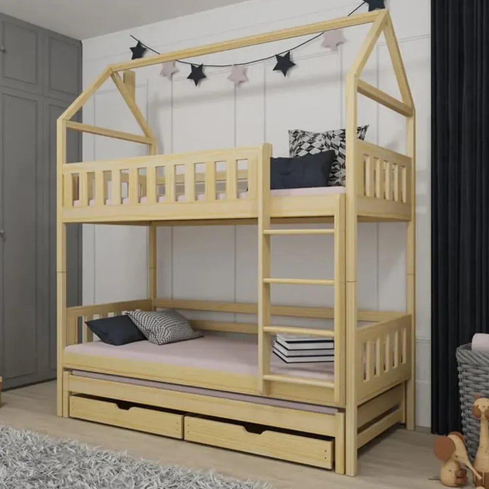 Irmo Bunk Bed with Trundle - Pine