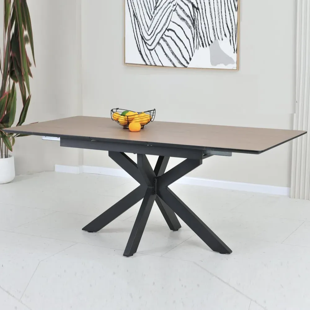 Irmo Large Extendable Dining Table - Ashen Oak