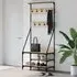 Ironton Clothes Rack with Shoe Storage - Sonoma Oak